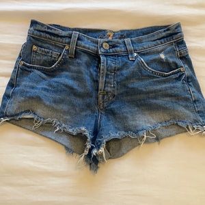 Jean shorts
